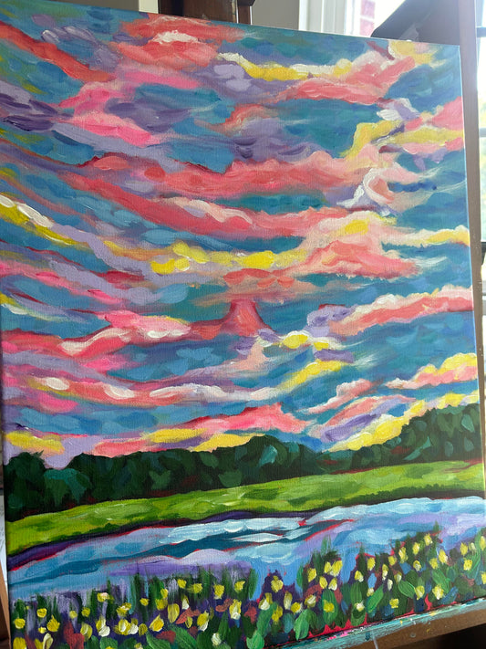 Evening Shoreline ORIGINAL