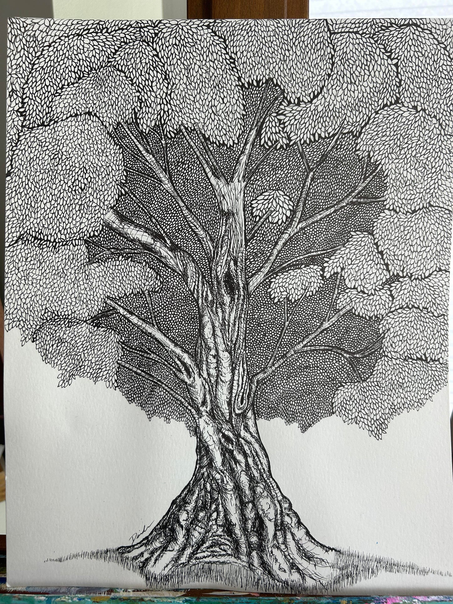 Tree of Life Pen Drawing ORIGINAL